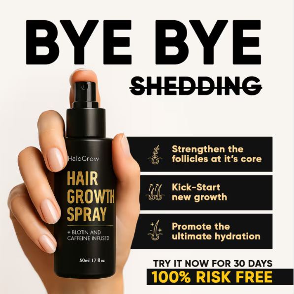 HaloGrow Hairspray Reviews 2026 - Buy Best Hair Growth Spray for Thicker Hair